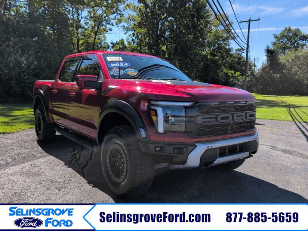 Certified 2024 Ford F-150 Raptor 802A Package Raptor 4WD SuperCrew 5.5 Box