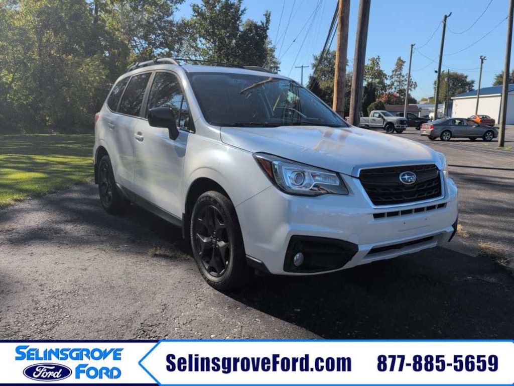 Certified 2018 Subaru Forester Premium Black Edition w/EyeSight 2.5i Premium Black Edition w/EyeSight CVT