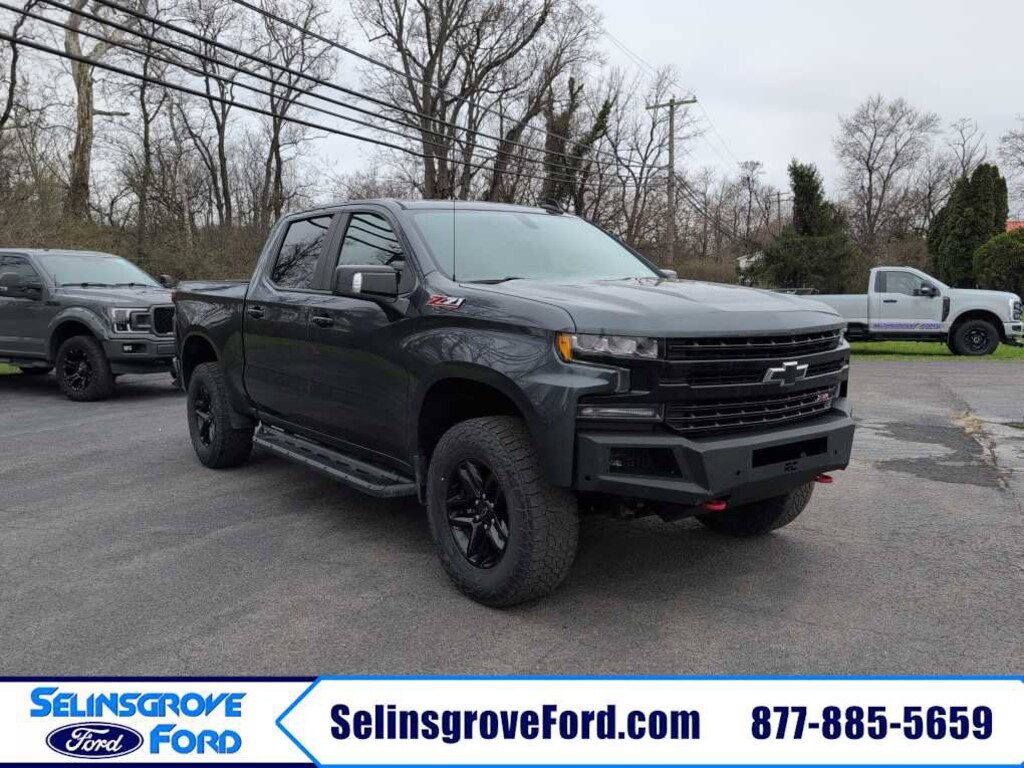 Used 2019 Chevrolet Silverado 1500 LT Trail Boss 4WD Crew Cab 147 LT Trail Boss