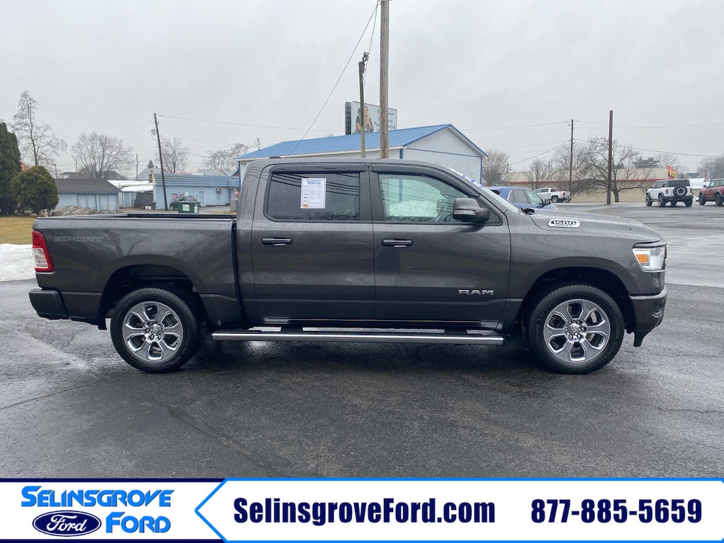 Certified 2022 Ram 1500 Big Horn Big Horn 4x4 Crew Cab 57 Box
