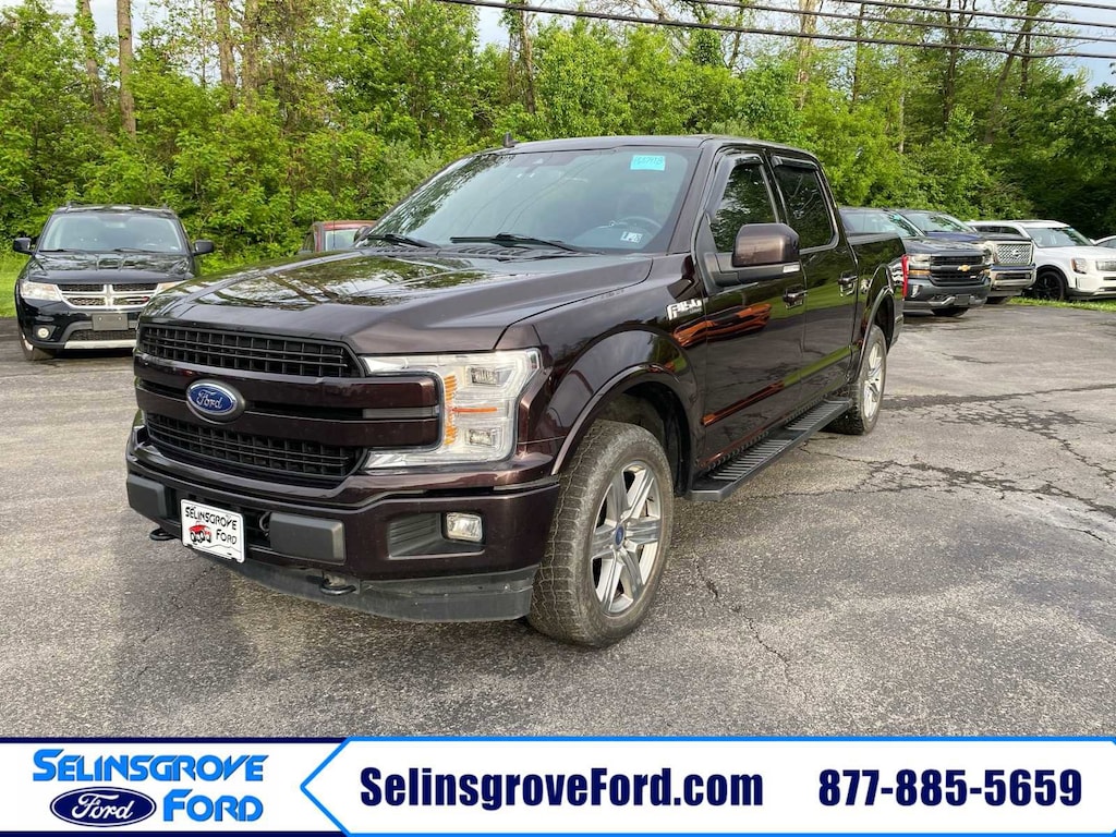 Certified 2019 Ford F-150 LARIAT LARIAT 4WD SuperCrew 5.5 Box