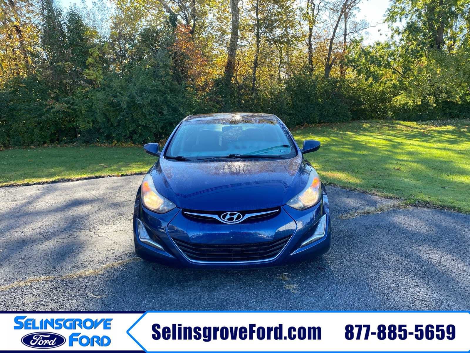 Used 2015 Hyundai Elantra SE with VIN 5NPDH4AE6FH629205 for sale in Selinsgrove, PA
