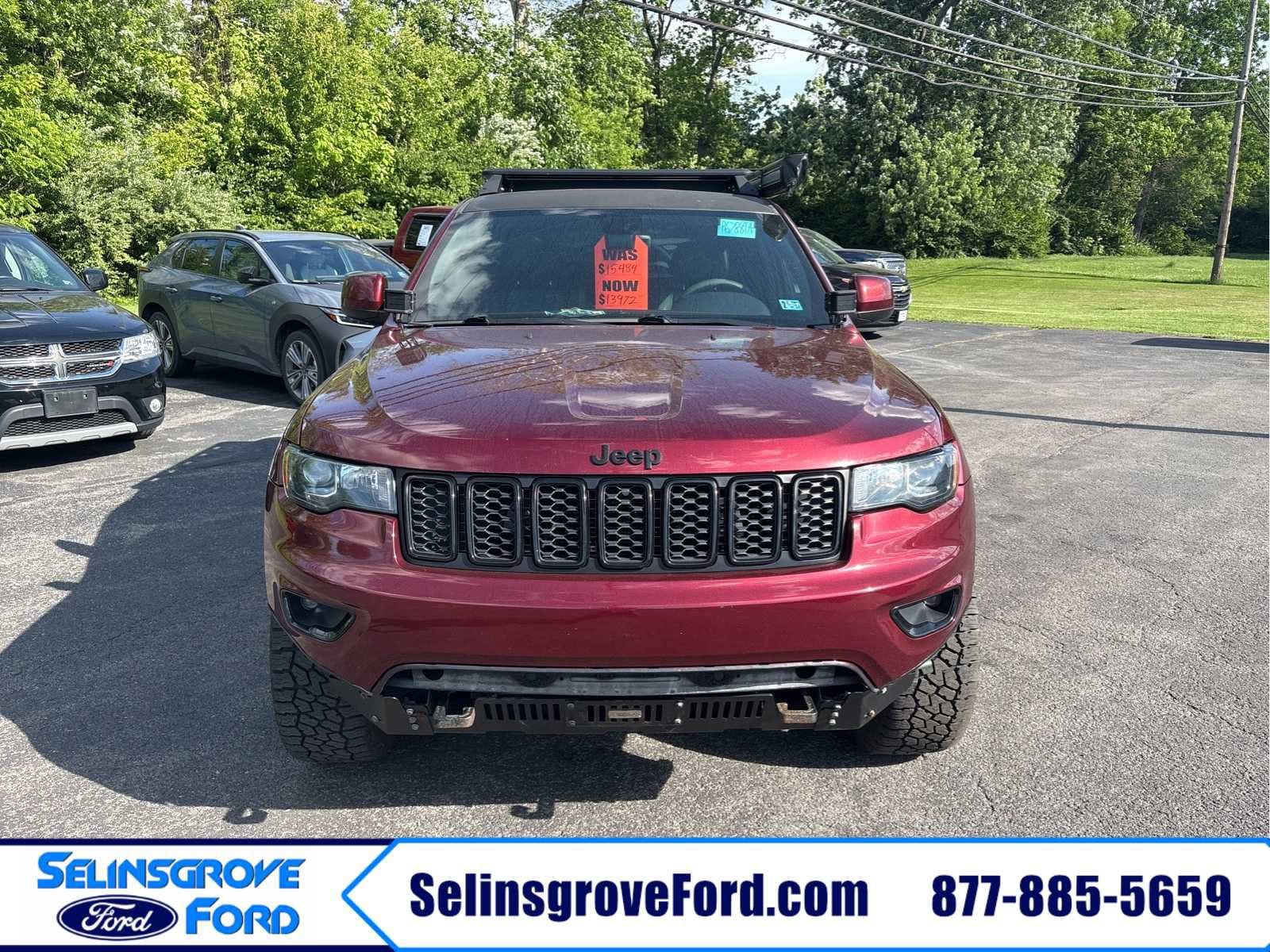 Certified 2017 Jeep Grand Cherokee Altitude with VIN 1C4RJFAG6HC867206 for sale in Selinsgrove, PA
