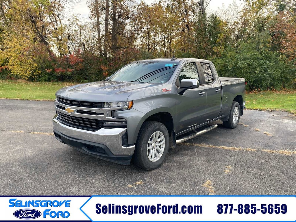 Certified 2019 Chevrolet Silverado 1500 LT 4WD Double Cab 147 LT