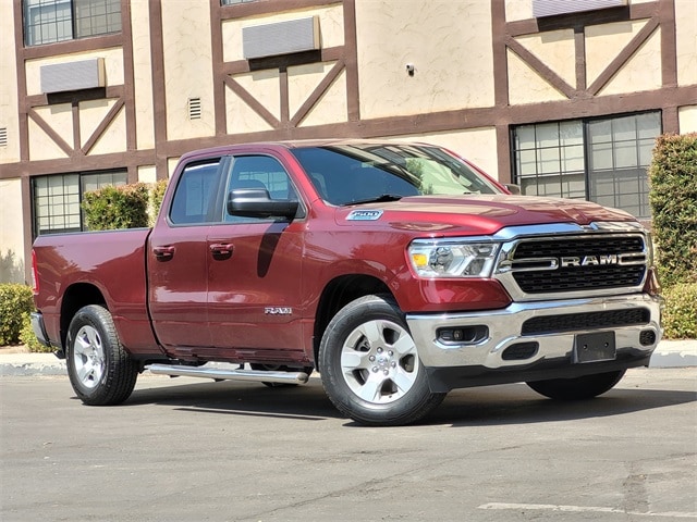 Used 2022 RAM Ram 1500 Pickup Big Horn/Lone Star with VIN 1C6RREBG1NN219345 for sale in Selma, CA