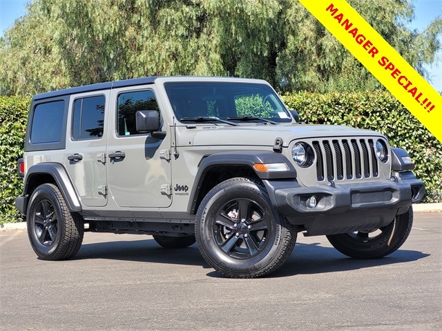 Used 2019 Jeep Wrangler Unlimited Sport with VIN 1C4HJXDN7KW664181 for sale in Selma, CA