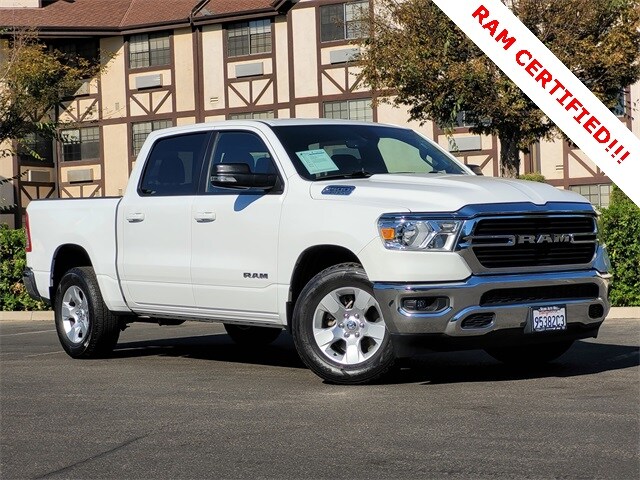 Used 2021 RAM Ram 1500 Pickup Big Horn/Lone Star with VIN 1C6RREFT4MN545212 for sale in Selma, CA