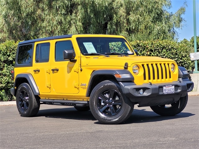 Used 2019 Jeep Wrangler Unlimited Sport S with VIN 1C4HJXDG8KW537649 for sale in Selma, CA