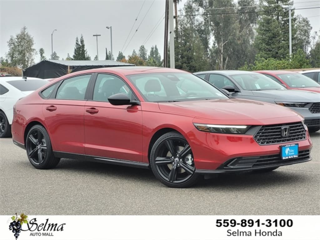 New 2025 Honda Accord Hybrid Sport-L Sedan