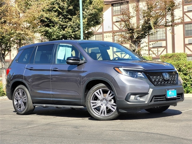 Used 2021 Honda Passport EX-L with VIN 5FNYF7H50MB012988 for sale in Selma, CA