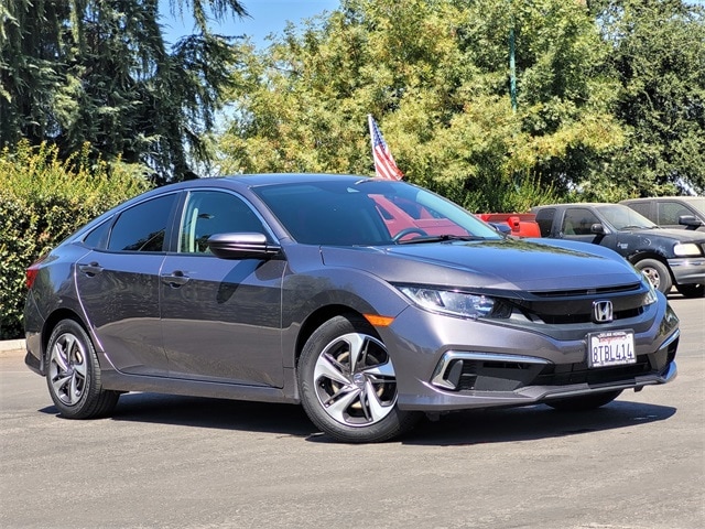 Used 2020 Honda Civic LX with VIN 19XFC2F61LE210269 for sale in Selma, CA