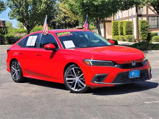 Certified 2022 Honda Civic Touring with VIN 2HGFE1F93NH305987 for sale in Selma, CA