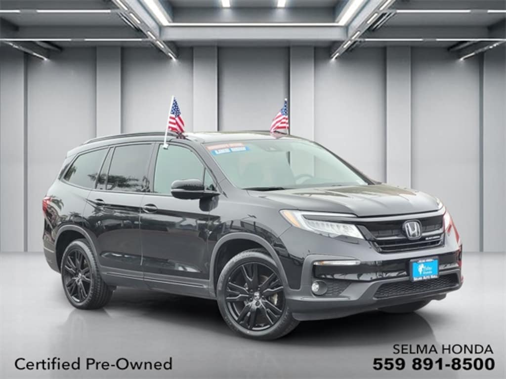 Certified 2022 Honda Pilot Black Edition SUV