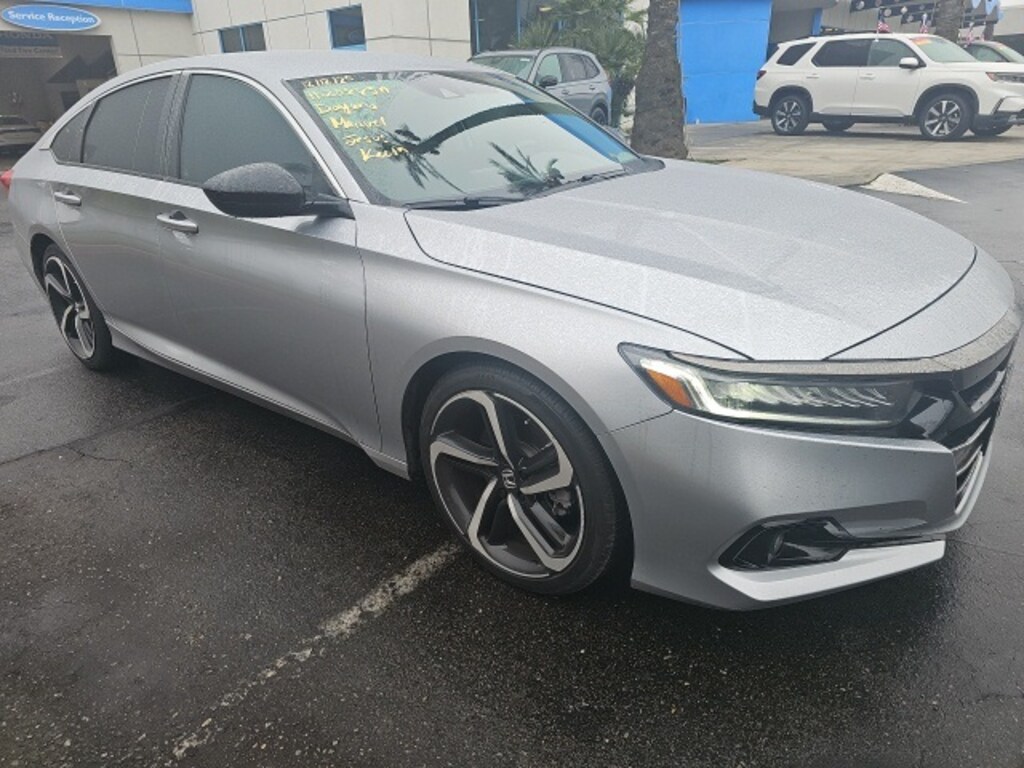 Certified 2022 Honda Accord Sport SE 1.5T Sedan