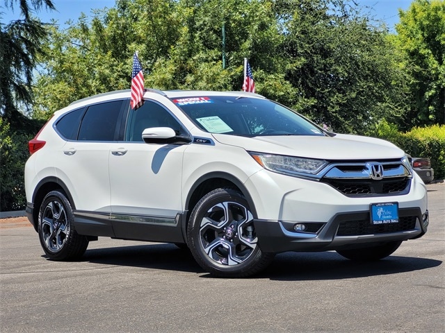 Certified 2019 Honda CR-V Touring with VIN 2HKRW1H96KH504962 for sale in Selma, CA