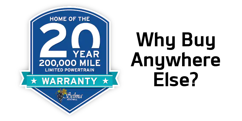 20year/200K warranty