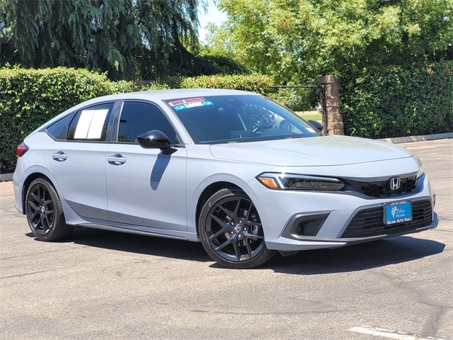 Certified 2024 Honda Civic Hatchback Sport with VIN 19XFL2H80RE017392 for sale in Selma, CA