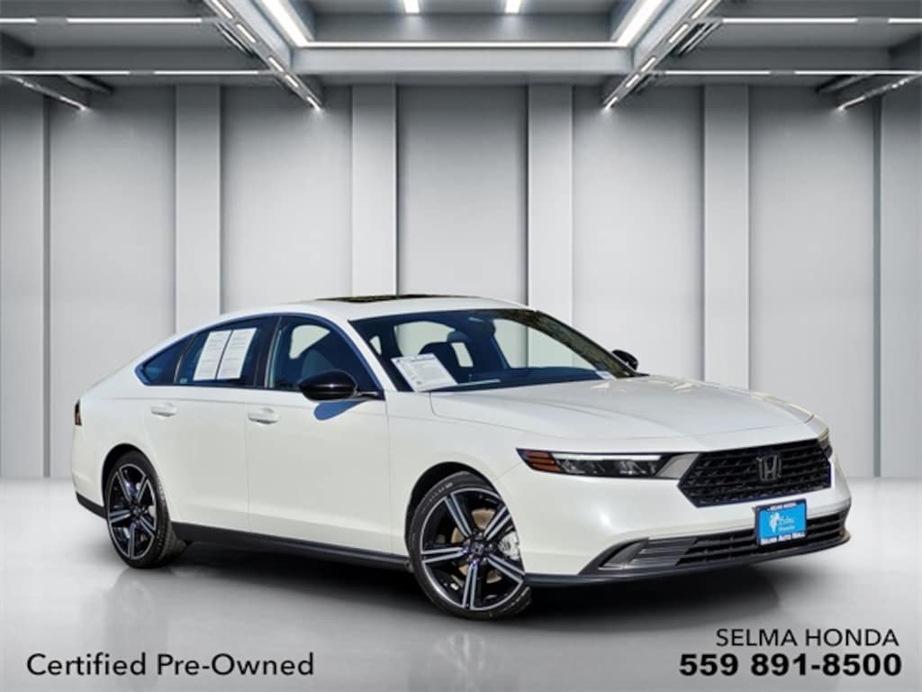 Certified 2024 Honda Accord Hybrid Sport Sedan