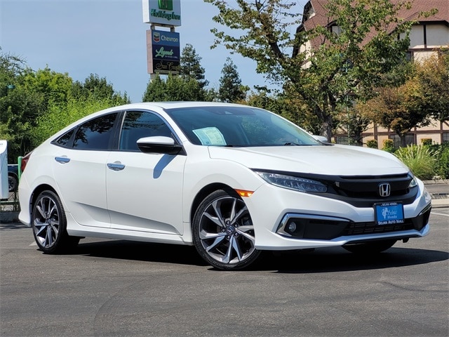 Certified 2019 Honda Civic Touring with VIN 19XFC1F9XKE207096 for sale in Selma, CA