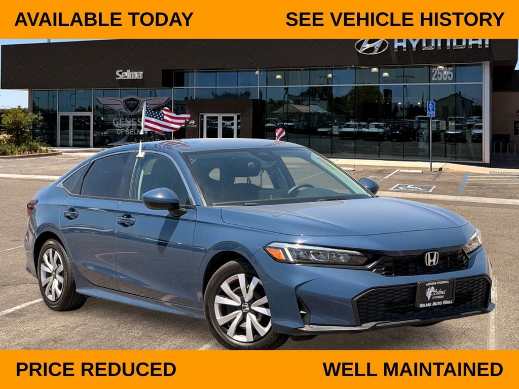 Used 2025 Honda Civic LX Sedan