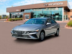 2025 Hyundai Elantra Hybrid Blue Sedan