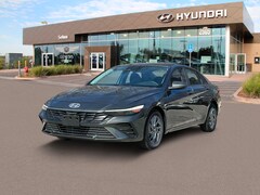 2025 Hyundai Elantra Hybrid Blue Sedan