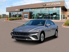 2026 Hyundai Elantra Hybrid Blue Sedan