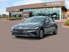 2025 Hyundai Elantra Hybrid Blue Sedan