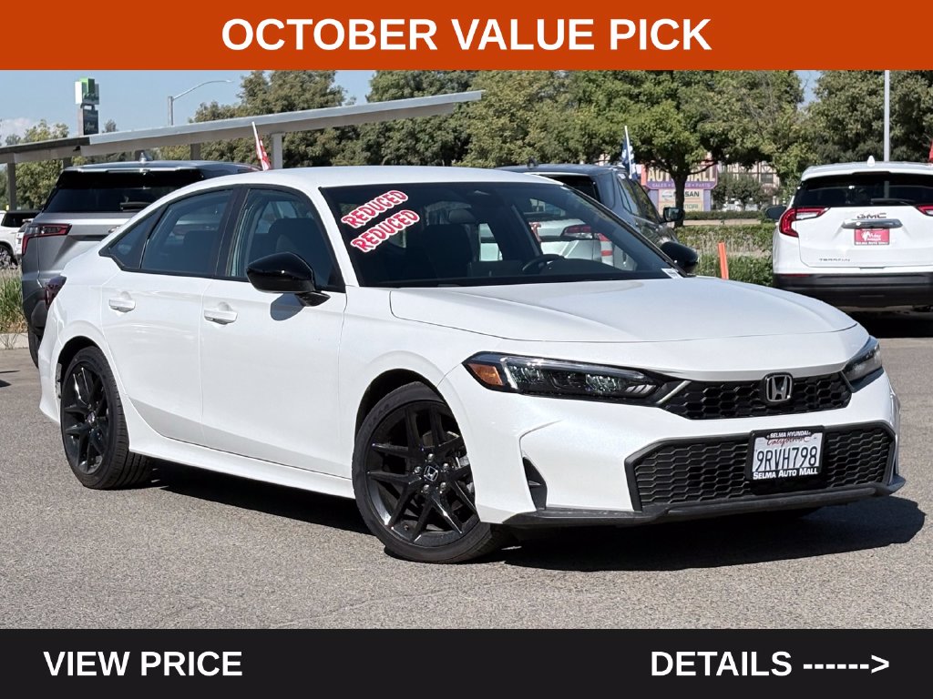Used 2025 Honda Civic Sport Sedan