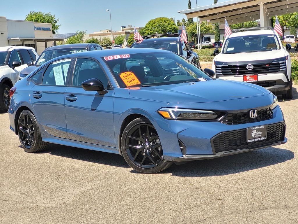 Used 2025 Honda Civic Sport Sedan
