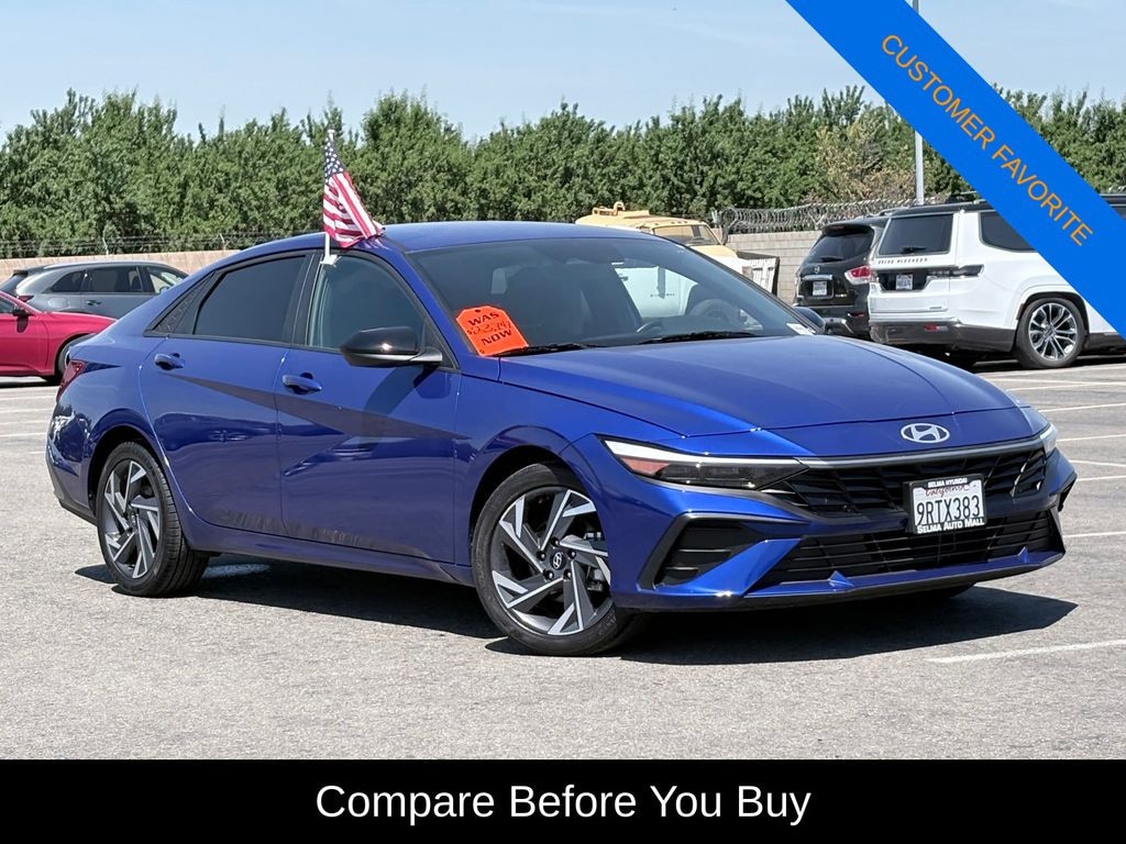 Used 2025 Hyundai Elantra SEL Sport Sedan