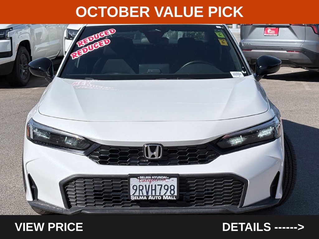 Used 2025 Honda Civic Sport Sedan