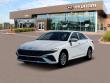 New 2026 Hyundai Elantra Hybrid Blue Sedan