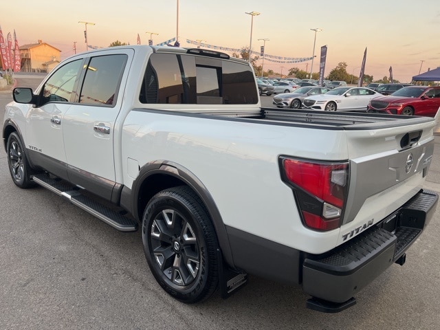 Used 2021 Nissan Titan Platinum Reserve with VIN 1N6AA1EF4MN517618 for sale in Selma, CA