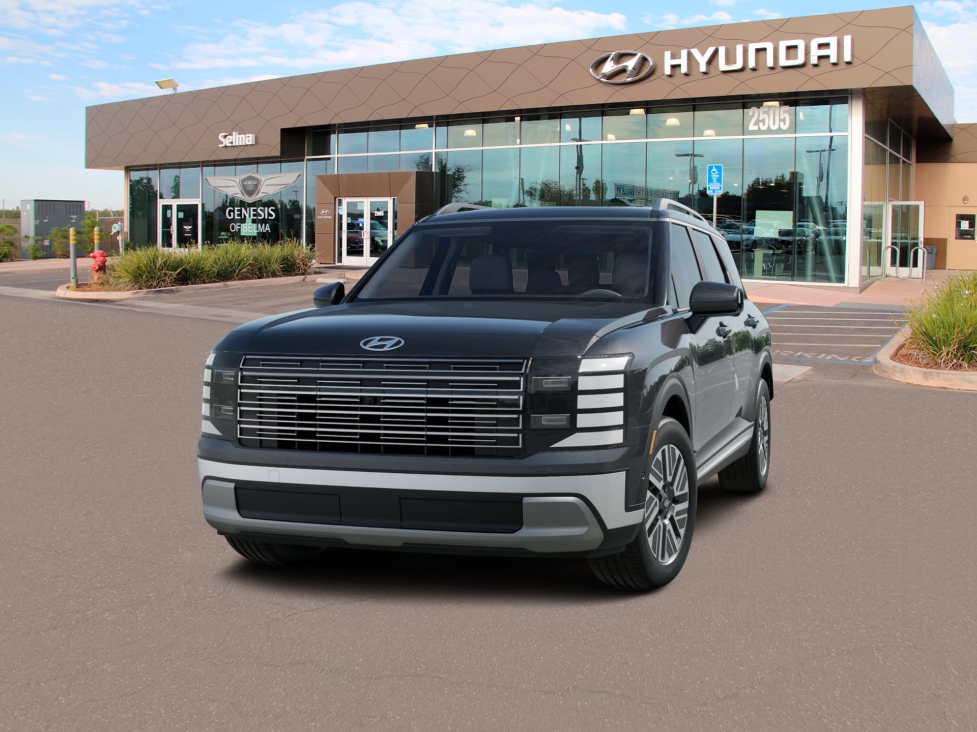 2026 Hyundai Palisade Blue SEL Premium 7 Passenger Hybrid FWD's photo