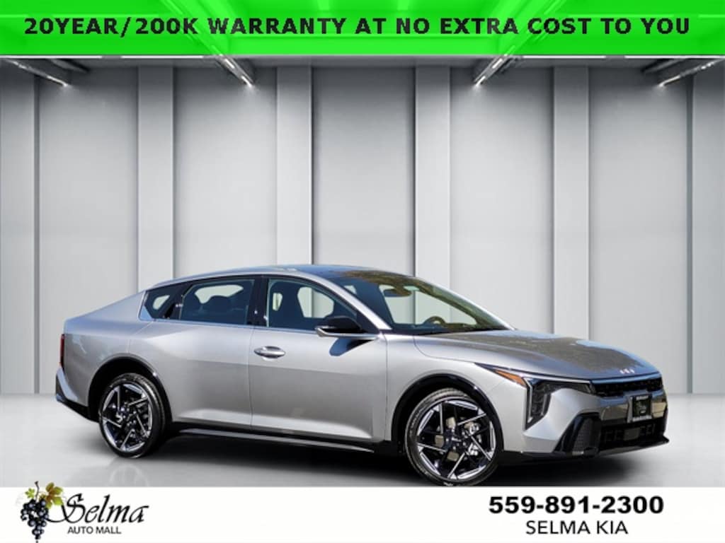 New 2025 Kia K4 GT-Line Sedan