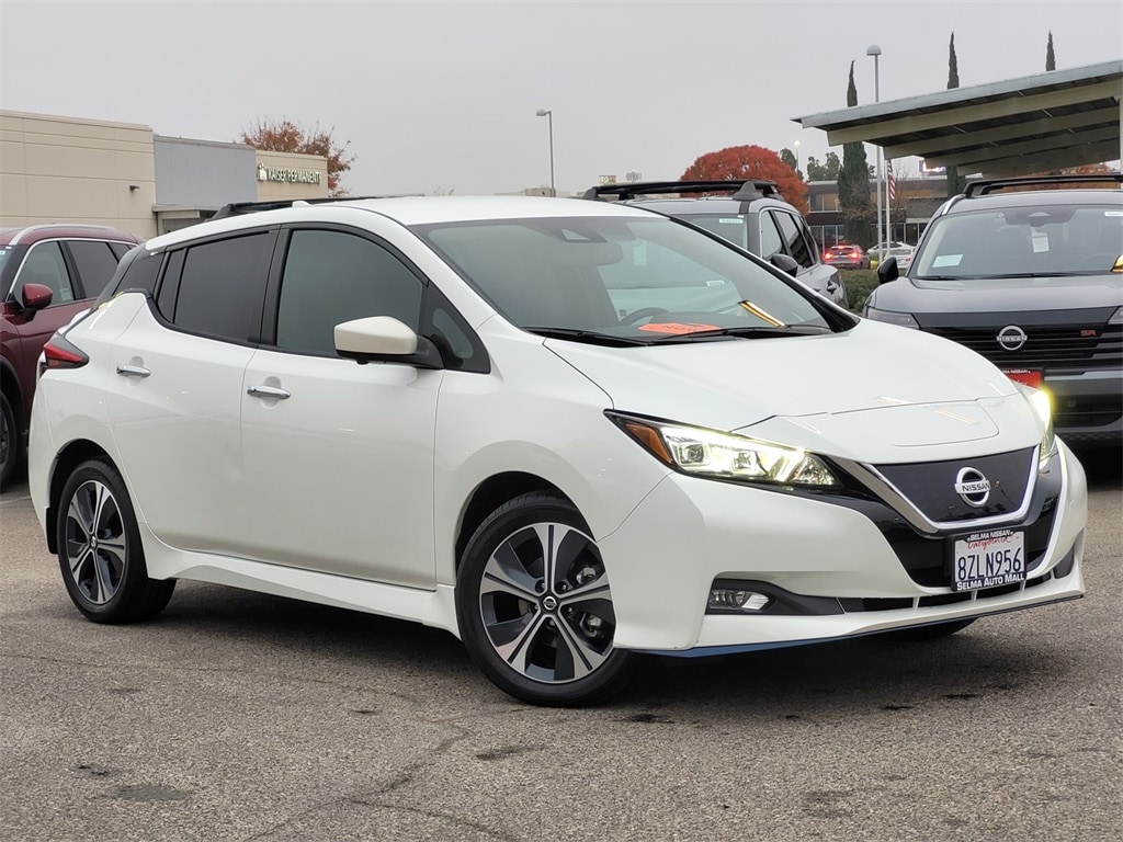 Used 2022 Nissan LEAF SV Plus with VIN 1N4BZ1CV2NC553370 for sale in Selma, CA