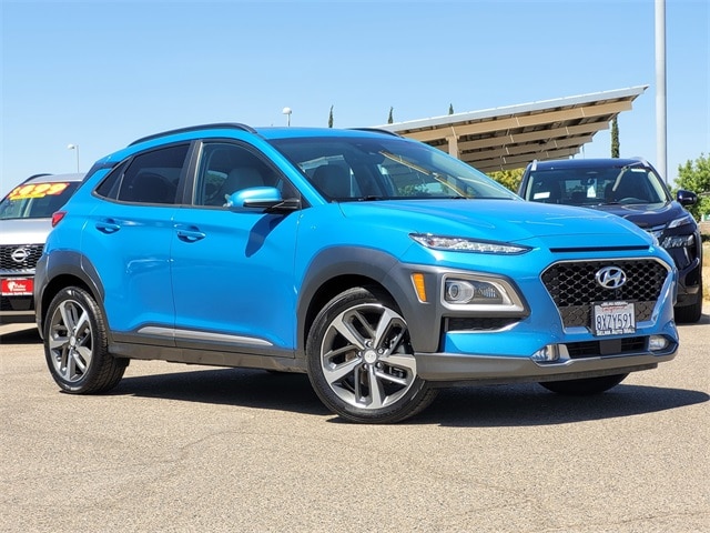 Used 2021 Hyundai Kona Ultimate with VIN KM8K53A50MU633842 for sale in Selma, CA