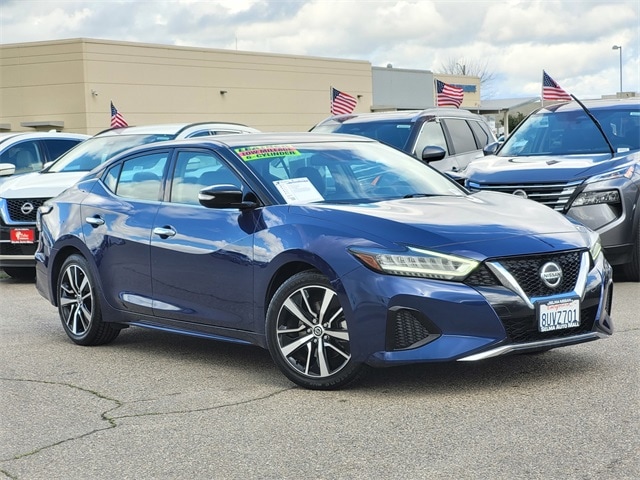 Used 2021 Nissan Maxima SV with VIN 1N4AA6CV5MC505554 for sale in Selma, CA