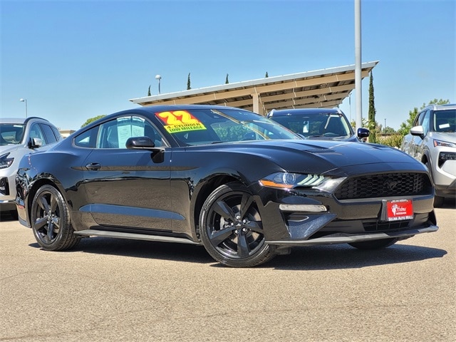 Used 2022 Ford Mustang EcoBoost with VIN 1FA6P8TH2N5150844 for sale in Selma, CA