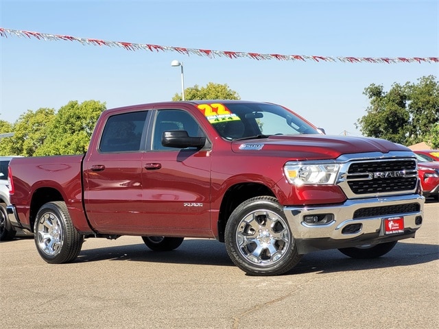 Used 2022 RAM Ram 1500 Pickup Big Horn/Lone Star with VIN 1C6RRFFG8NN300150 for sale in Selma, CA