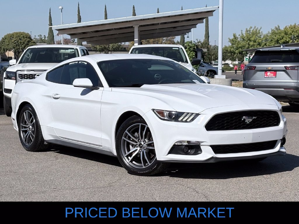 Used 2017 Ford Mustang EcoBoost with VIN 1FA6P8TH3H5322531 for sale in Selma, CA