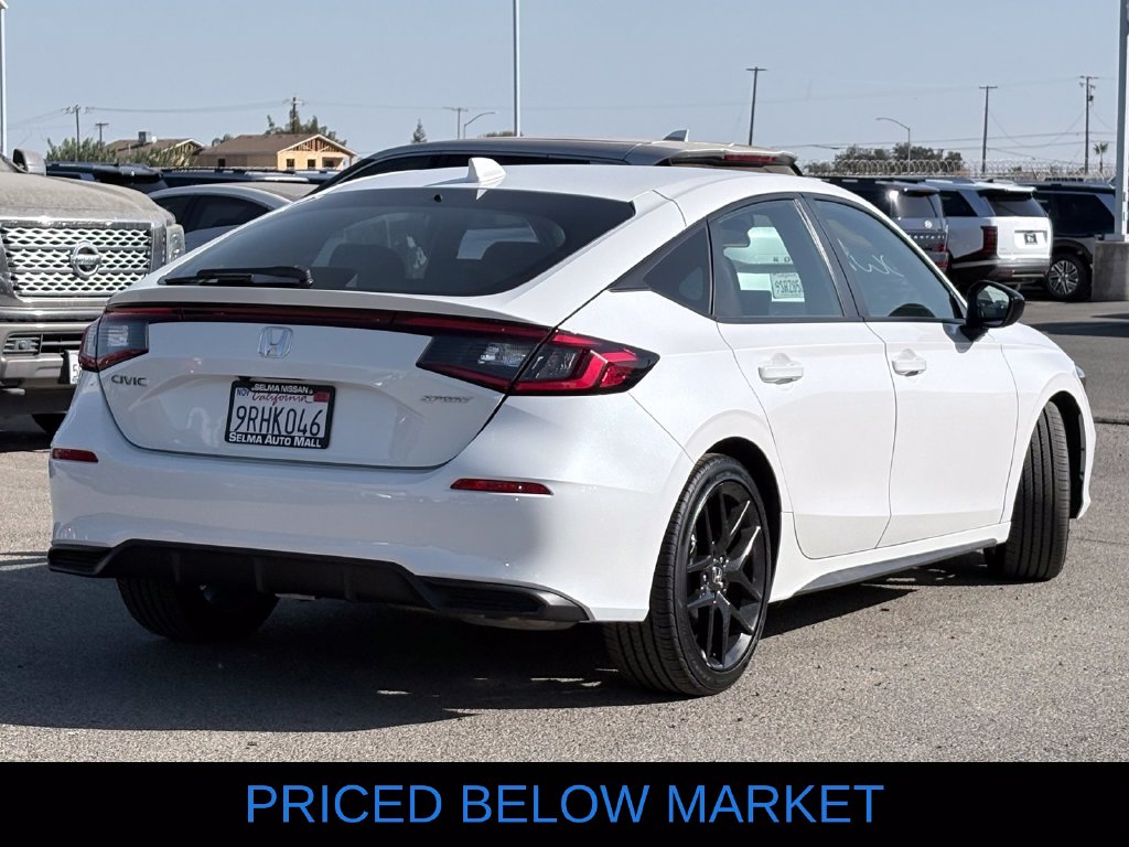 Used 2025 Honda Civic Sport Hatchback