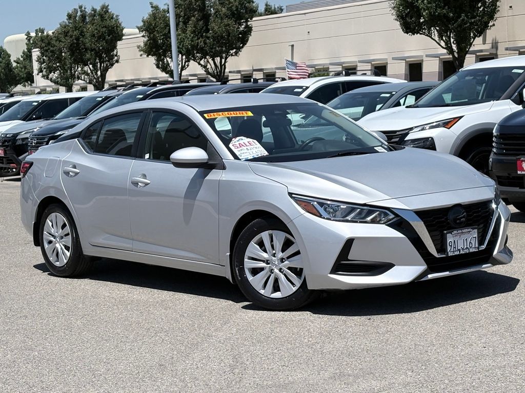 Used 2022 Nissan Sentra S with VIN 3N1AB8BV5NY237766 for sale in Selma, CA