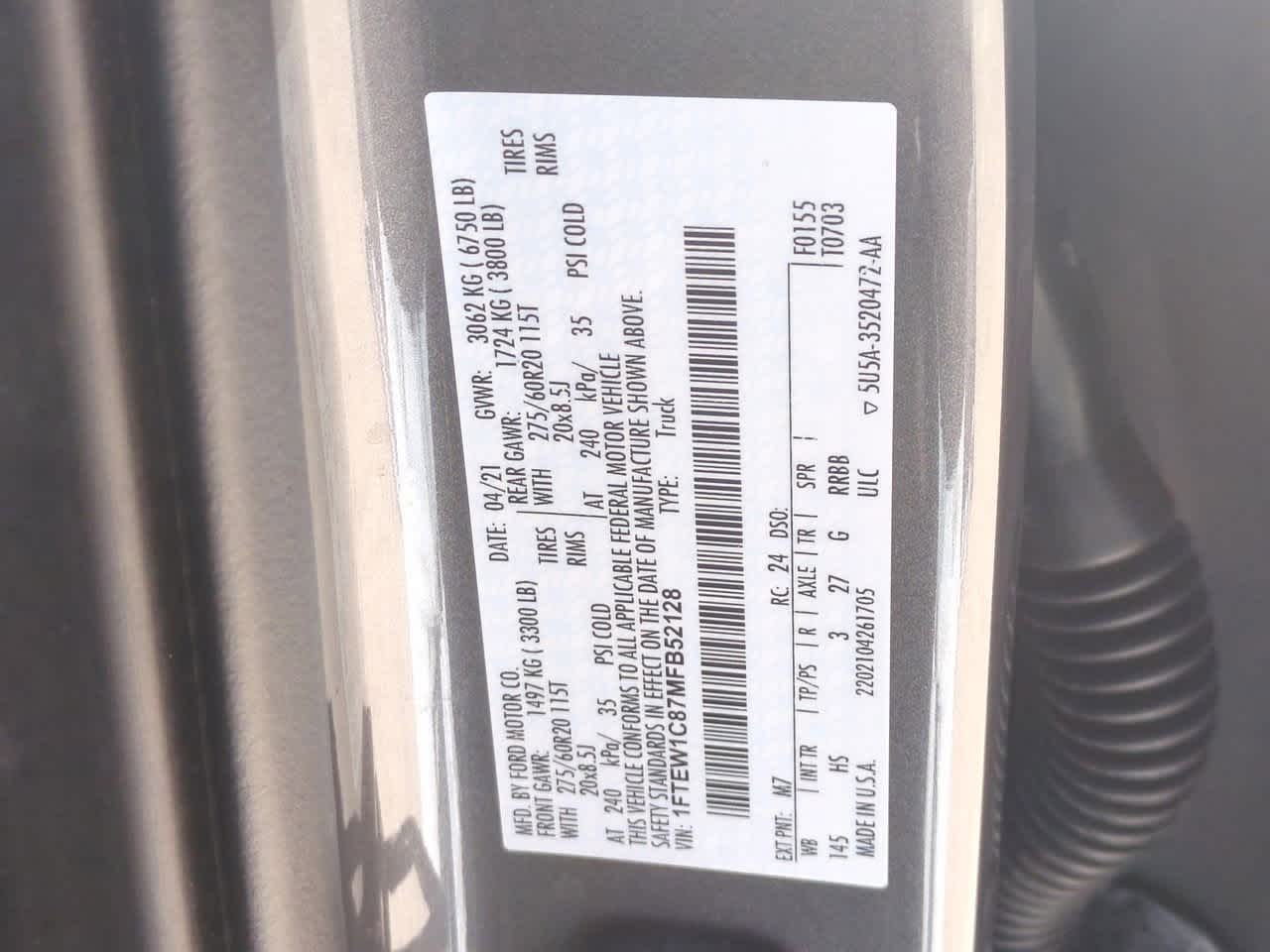 Thumbnail: 2021 Ford F-150 - 36