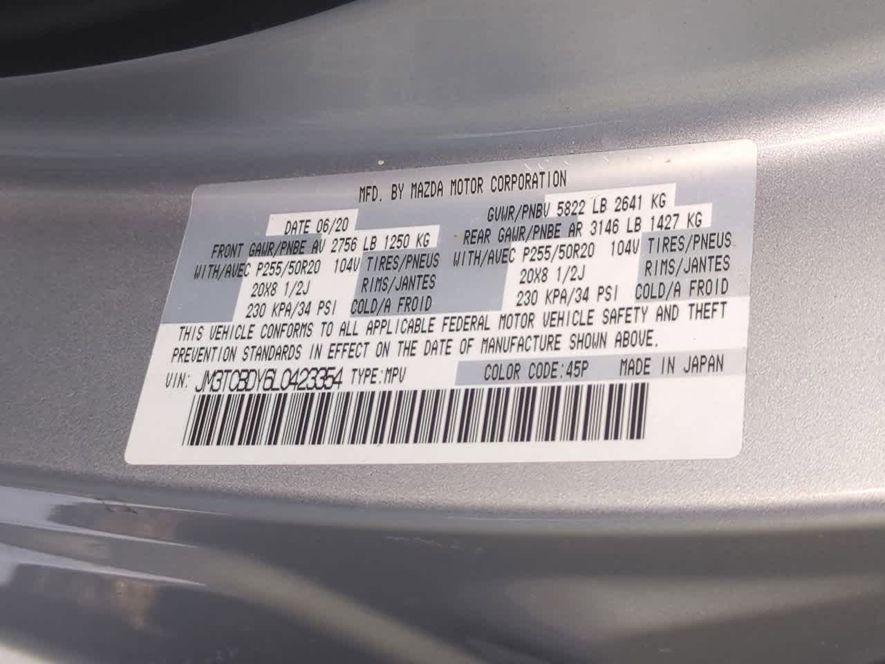 Thumbnail: 2020 Mazda CX-9 - 38