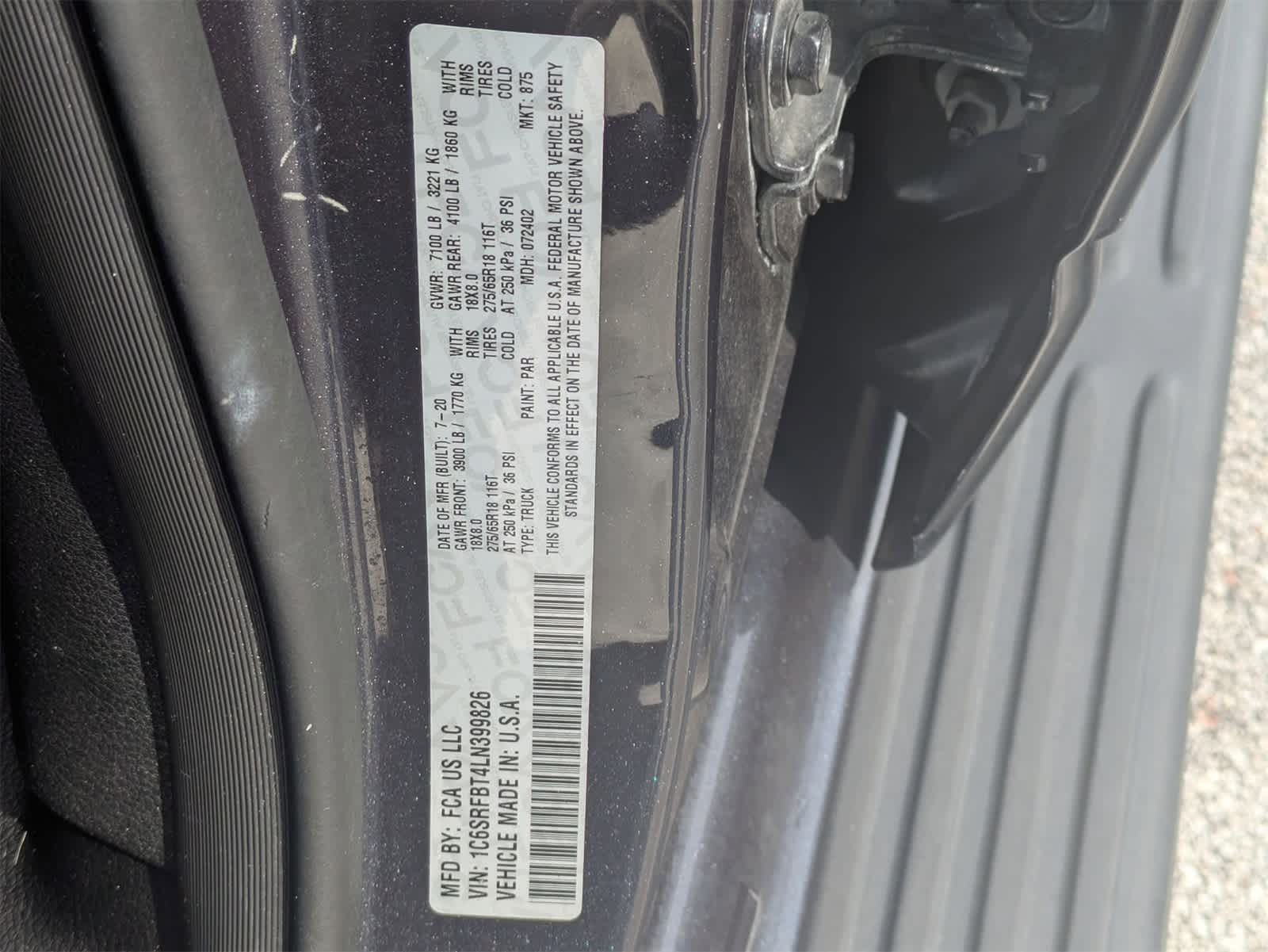 Thumbnail: 2020 RAM 1500 - 10
