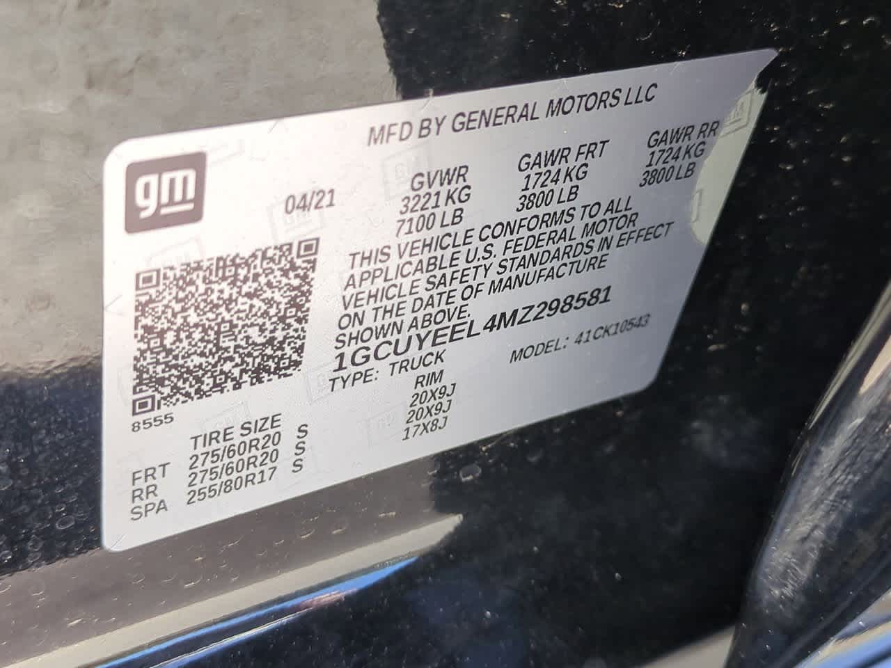 Thumbnail: 2021 Chevrolet Silverado 1500 - 35