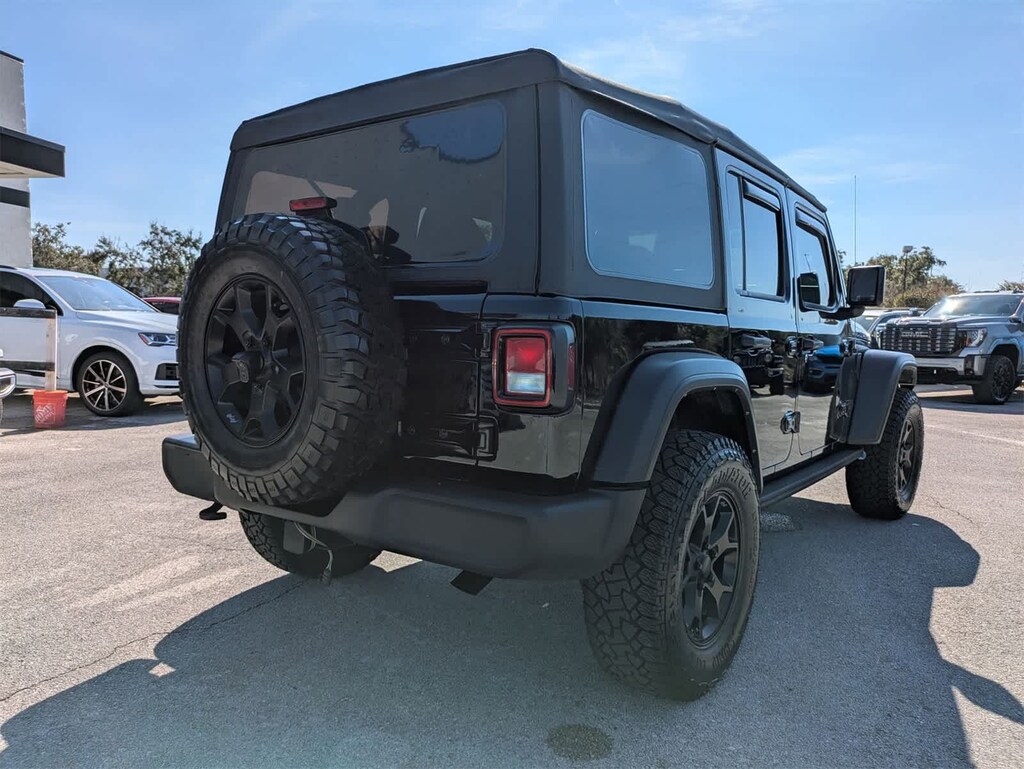 Used 2021 Jeep Wrangler Unlimited Willys Sport SUV