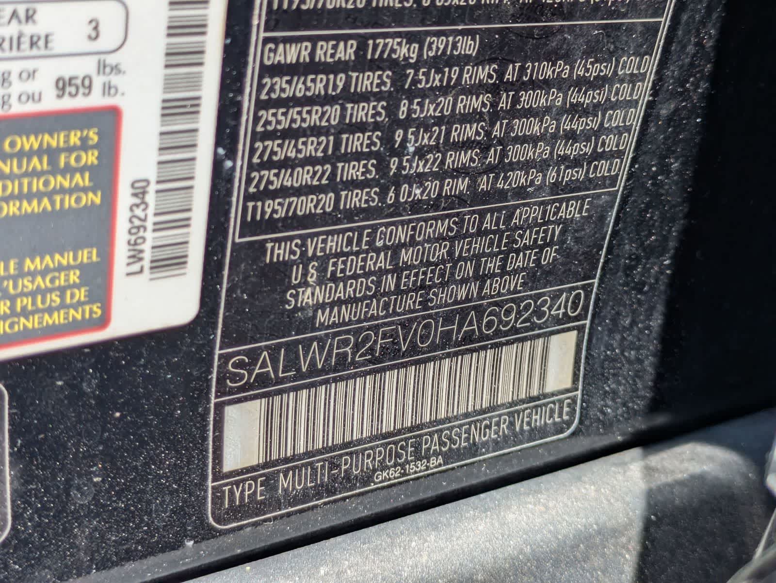 Thumbnail: 2017 Land Rover Range Rover Sport - 11